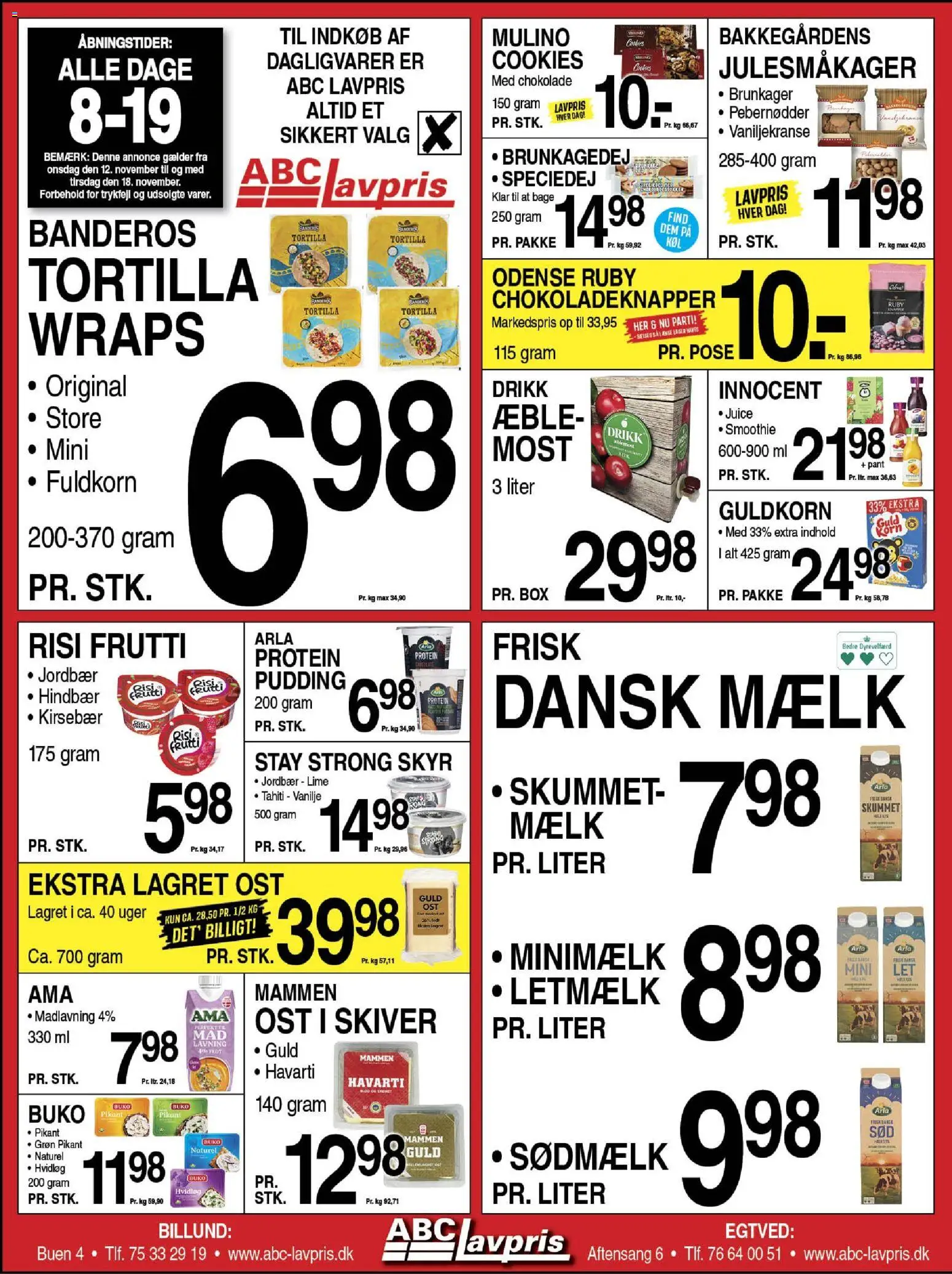 Abc Lavpris - Tilbudsavis - side 1- gyldig fra 12/11/2025