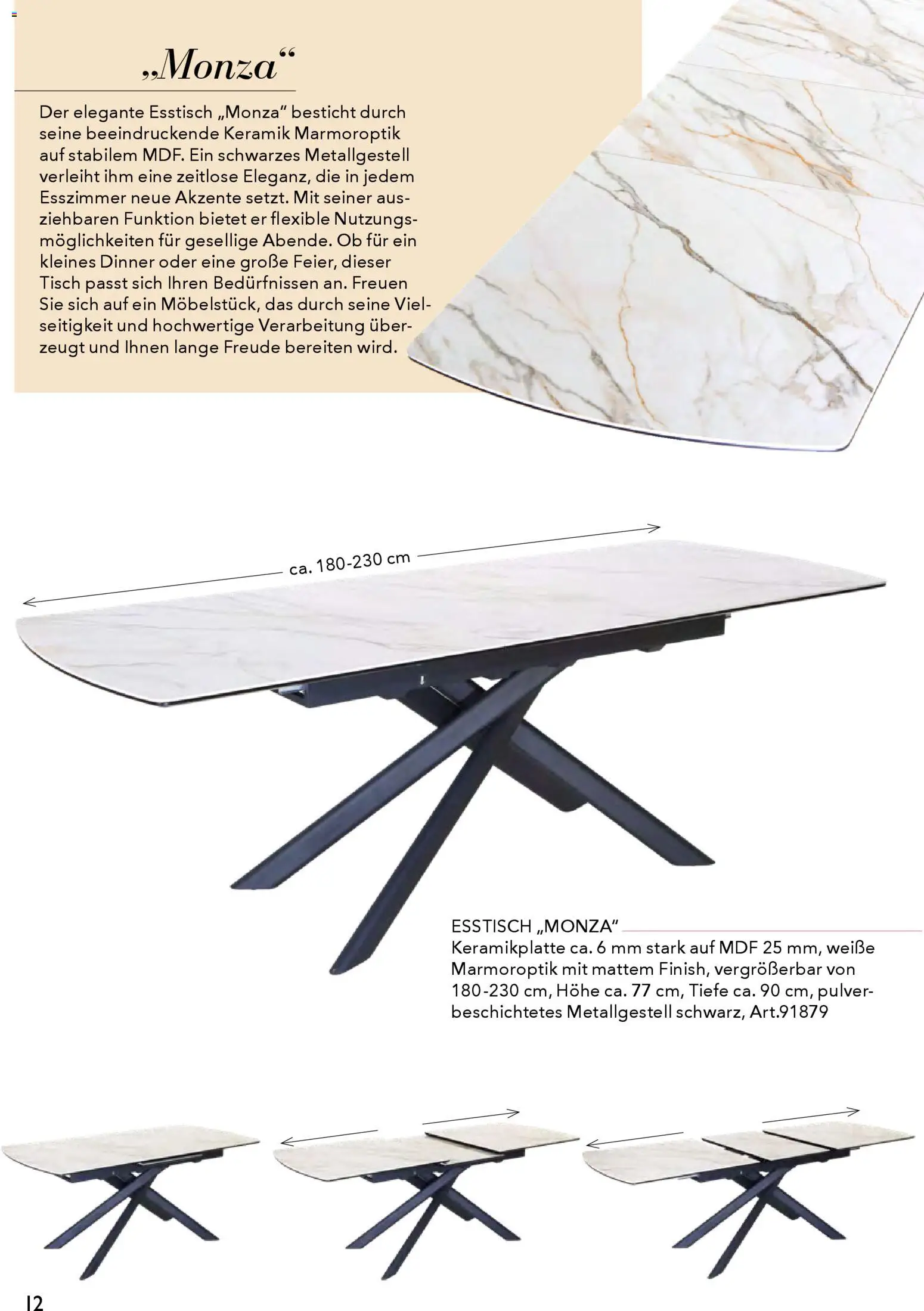 Rahaus Prospekt Glas/Keramik-Esstische - Seite 14 - gültig ab 29.01.2026