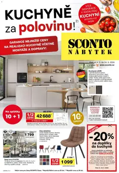 Náhled Sconto nábytek leták platný od 04.03.2026