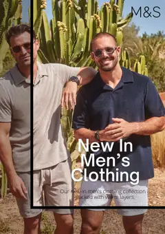Náhled Marks & Spencer leták - New In Men platný od 01.08.2025