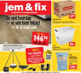 Forhåndsvisning Jem & fix - Tilbudsavis gyldig fra 08/02/2026