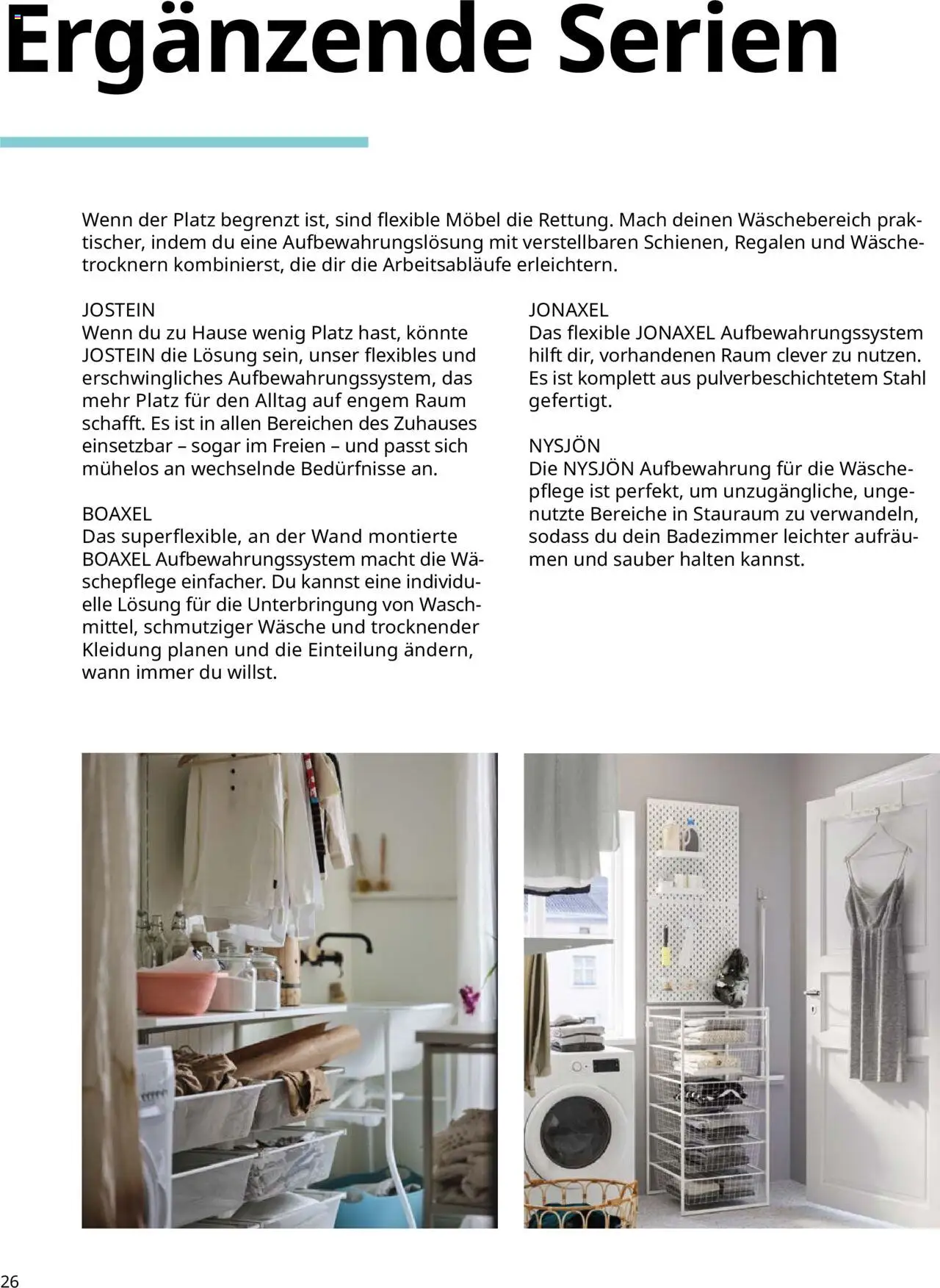 Ikea Hauswirtschaftsraum - Seite 26 - gültig ab 30.09.2025