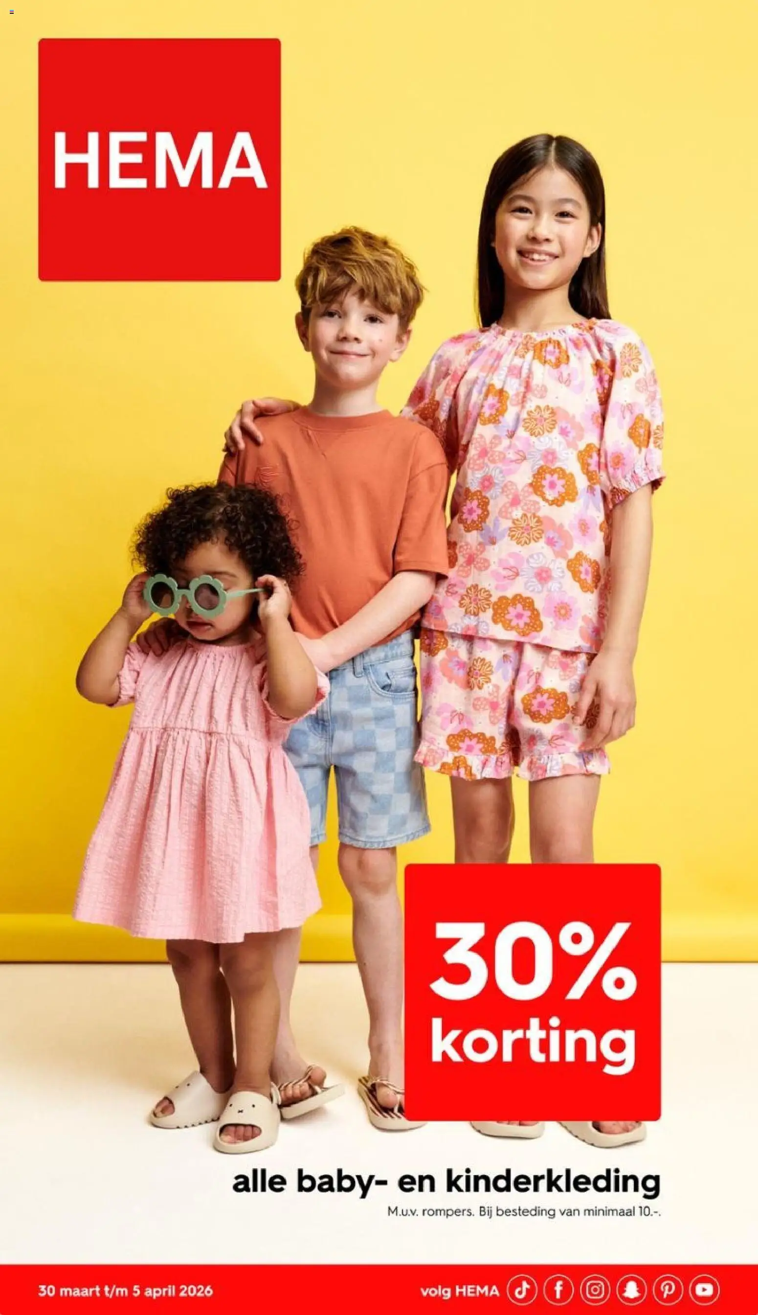Hema folder - pagina 1- geldig vanaf 30-03-2026