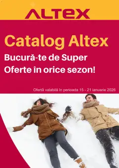 Catalog Altex valabil de la 15.01.2026