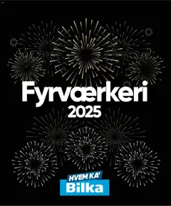 Forhåndsvisning Bilka - Fyrværkeri 2025 gyldig fra 15/12/2025