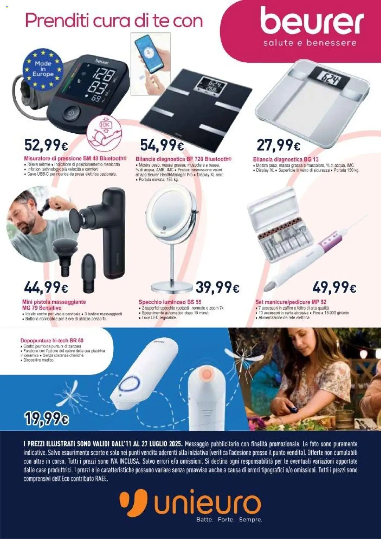 Unieuro Cura della Persona catalogo - pagina 14 - valido dal 11/07/2025