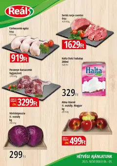 Előnézet Reál Bevásárló hétvége - Kelet Magyarország érvényes 2025.11.06.-tól