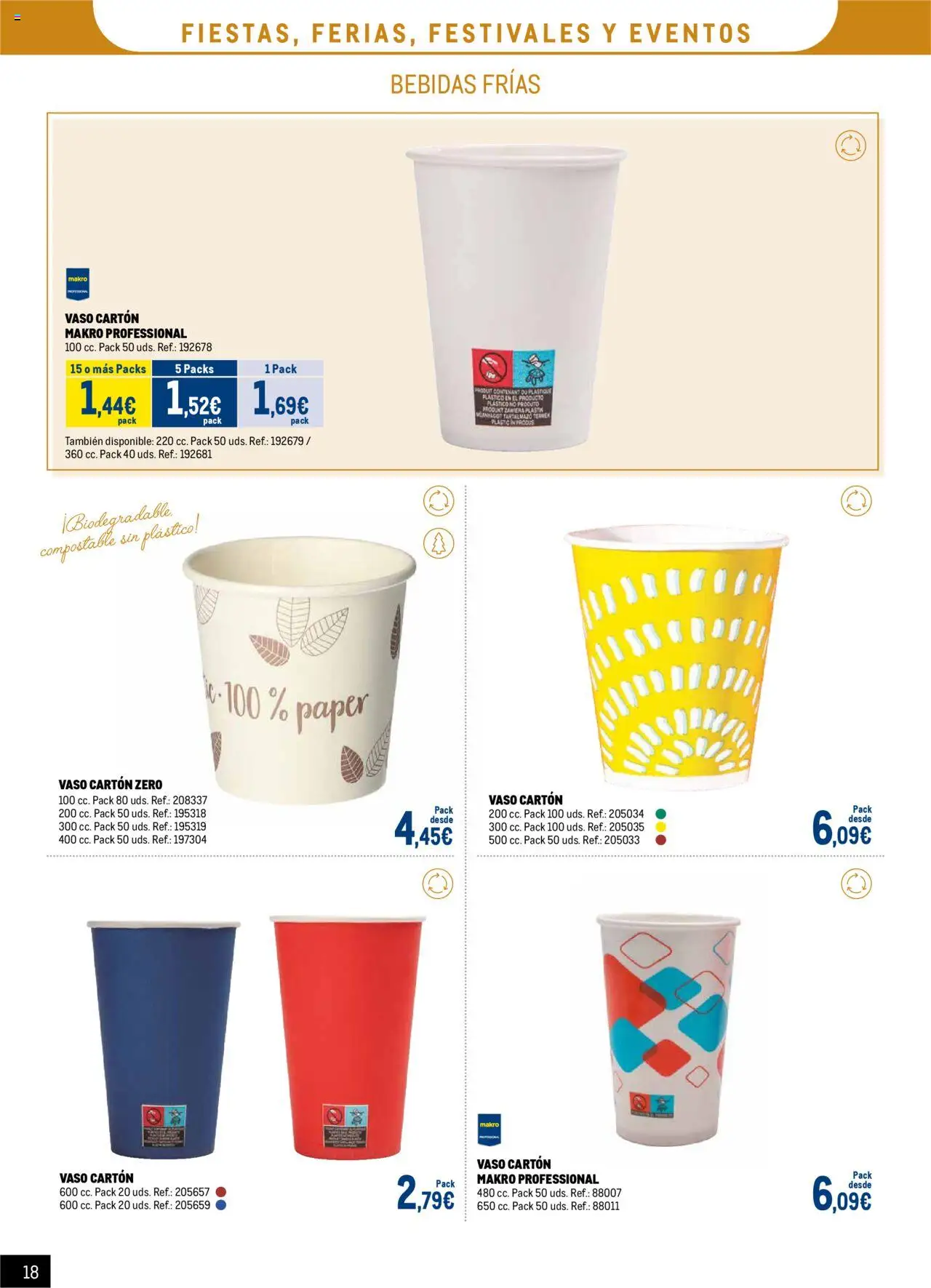Makro - Catalogo Desechables Take Away Levante - Página de 18 - Válido desde 07/07/2025