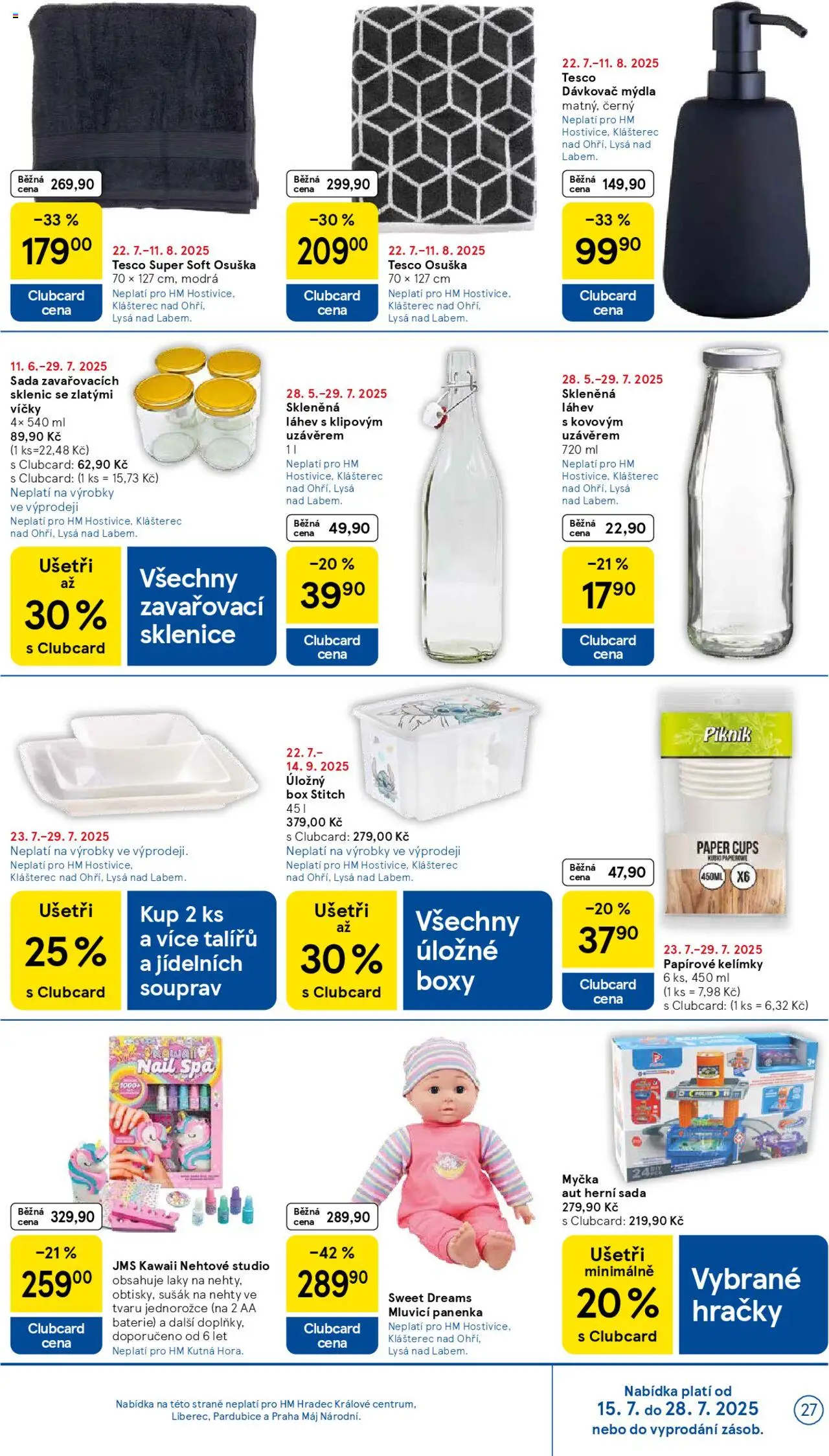 Tesco leták - Hypermarket - strana 27- platný od 23.07.2025