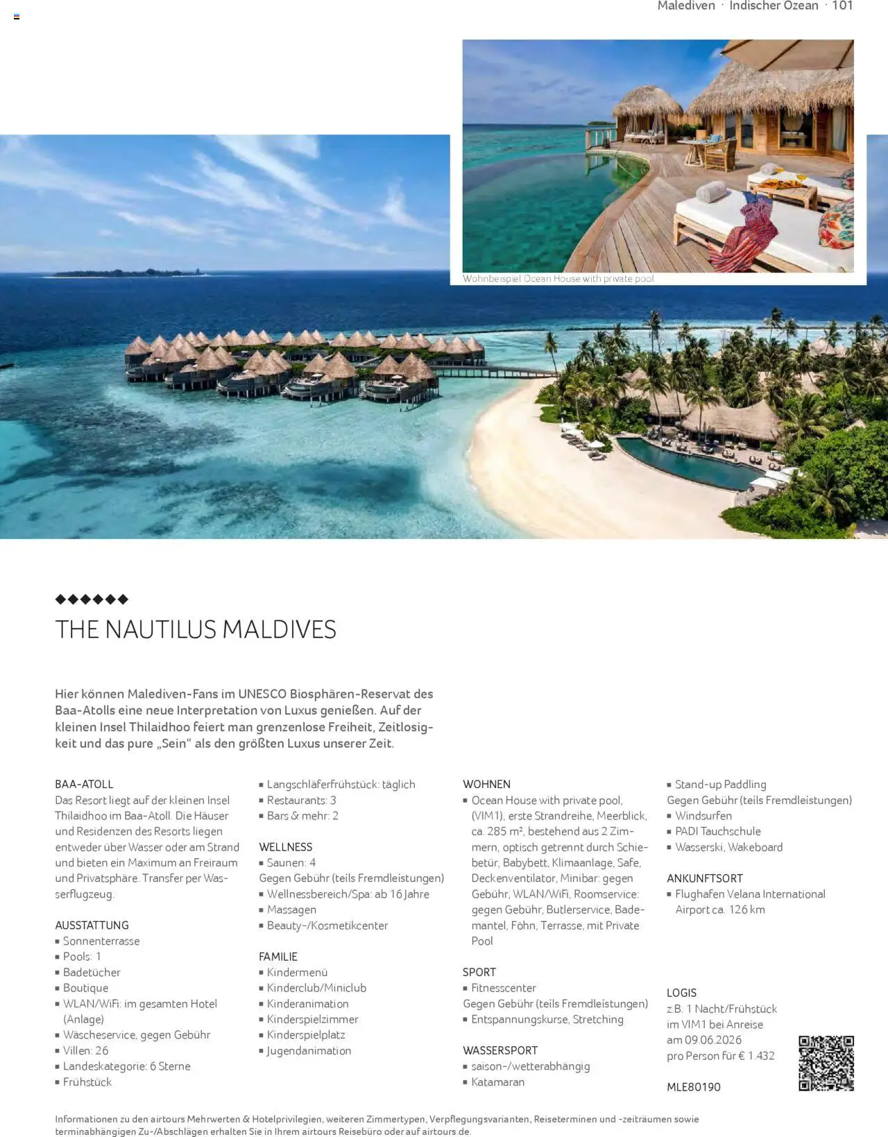 TUI airtours Katalog  Erstklassige Fernreisen 2025/26 - Seite 101 - gültig ab 01.11.2025