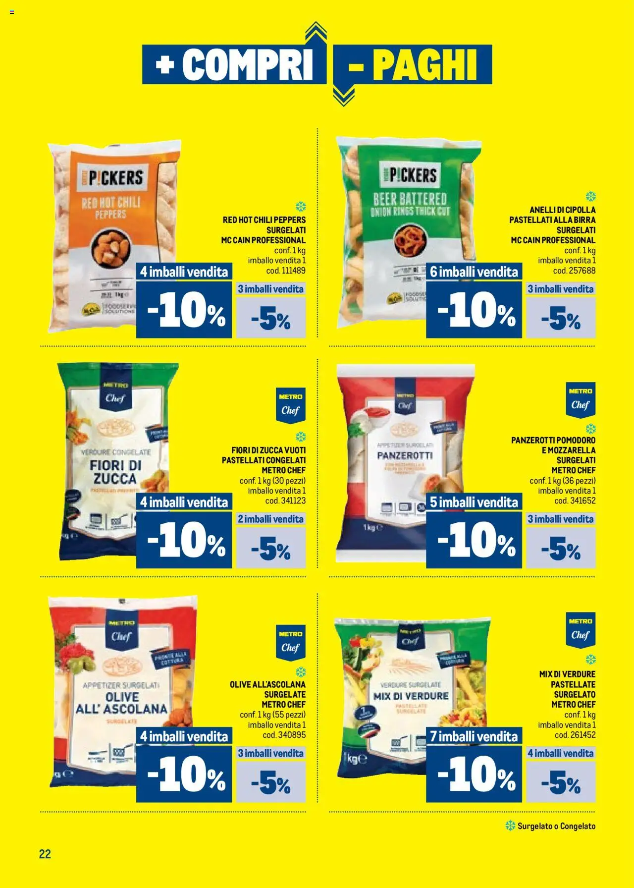 Metro + Compri - Paghi catalogo - pagina 22 - valido dal 09/07/2025