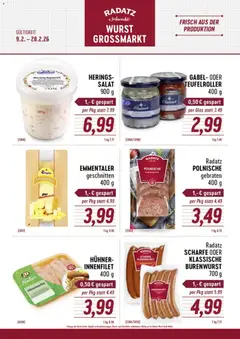 Vorschau Radatz Flugblatt gültig ab 09.02.2026