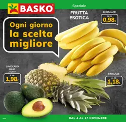 Anteprima Basko Frutta esotica catalogo valida dal 04/11/2025