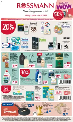 Vorschau Rossmann Prospekt 	 gültig ab 20.10.2025