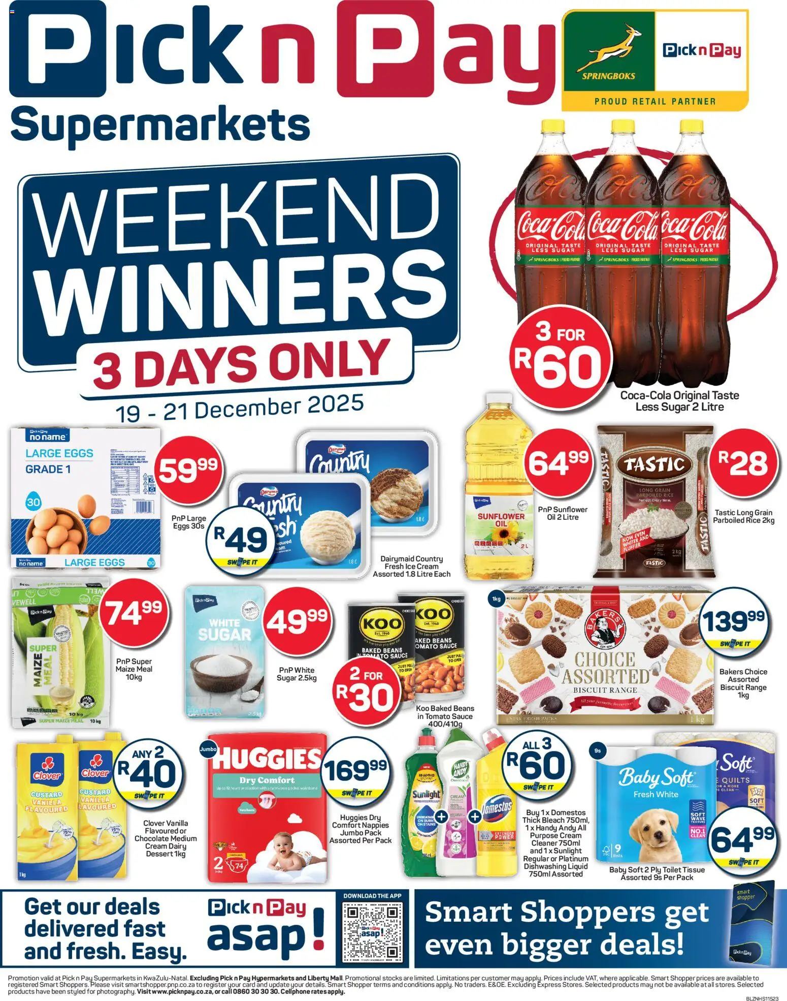 Pick n Pay - Weekend Specials - page 1- valid from 19/12/2025