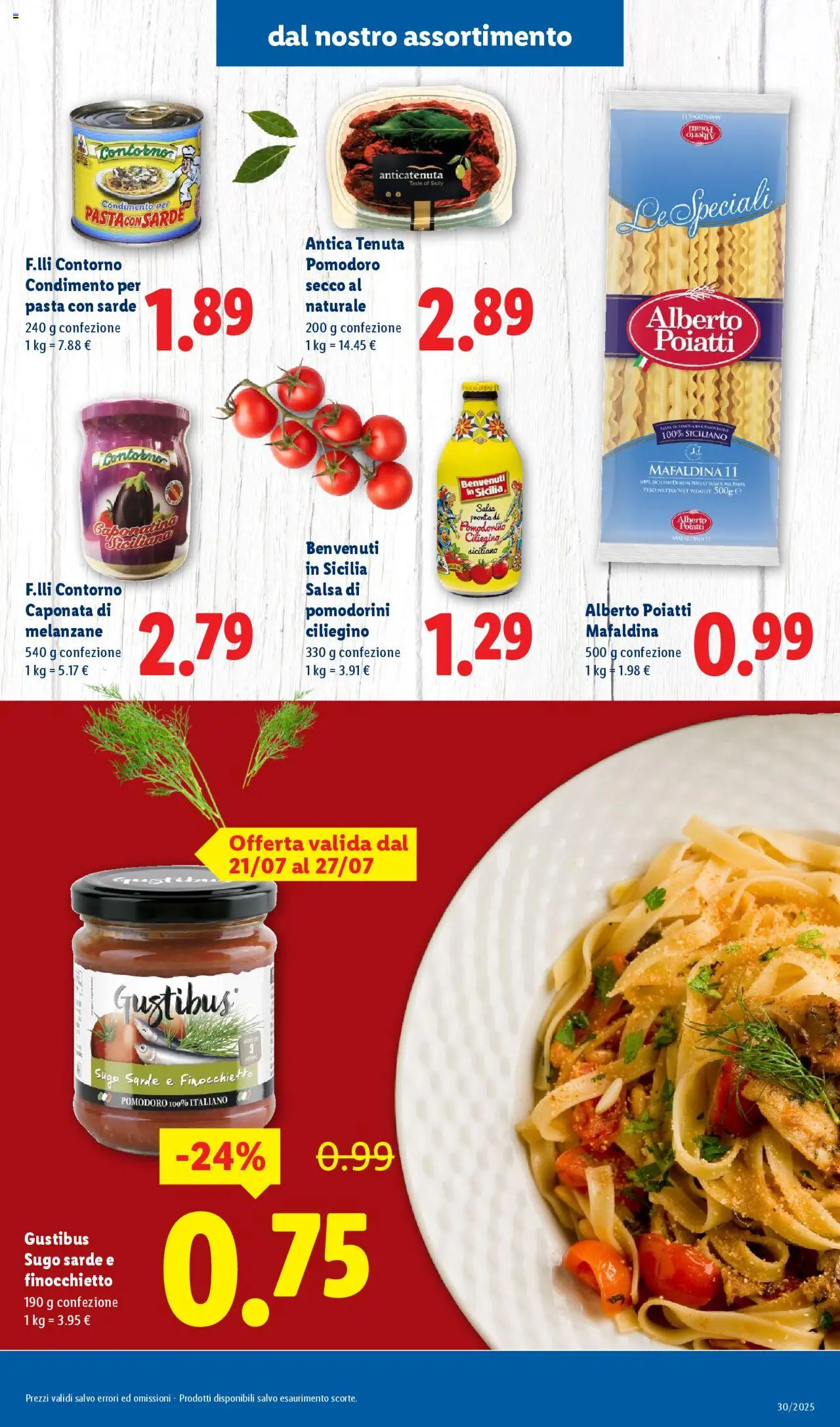 Lidl Sicilia catalogo - pagina 5 - valido dal 21/07/2025