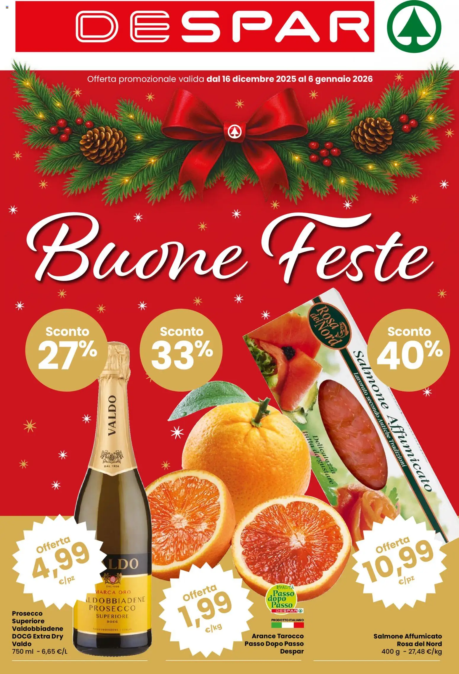 Volantino Despar	 - pagina 1 - valido dal 16/12/2025