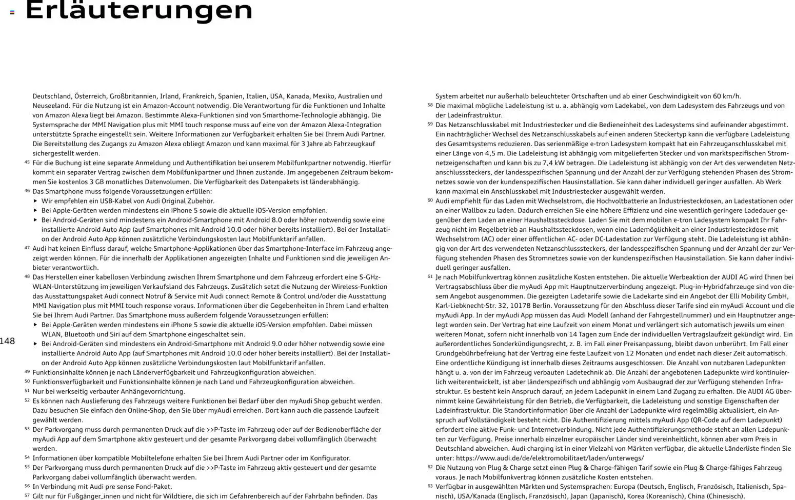 Audi Q8 - Seite 148 - gültig ab 06.11.2025