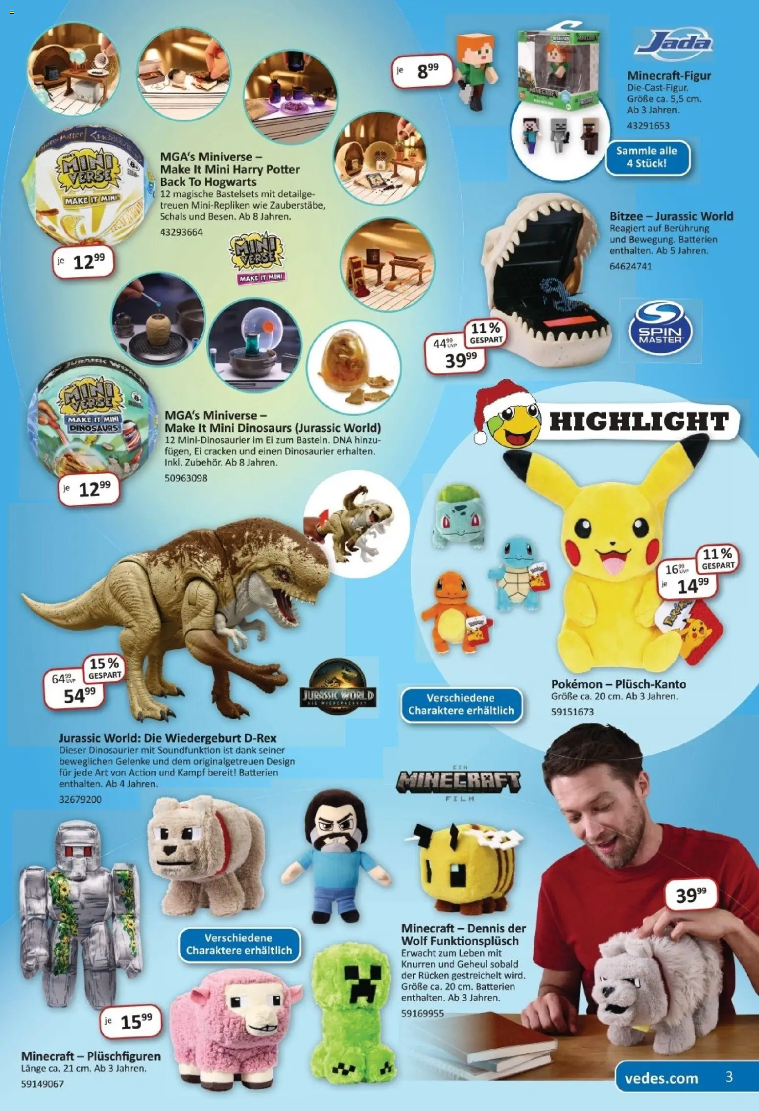 Vedes Weihnachtsflyer  - Seite 3 - gültig ab 19.11.2025