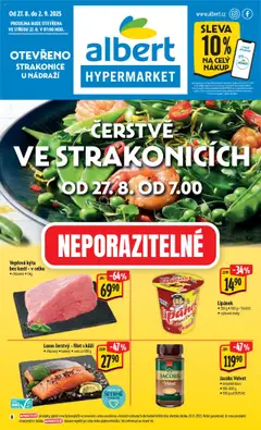 Náhled Albert leták - Strakonice platný od 27.08.2025