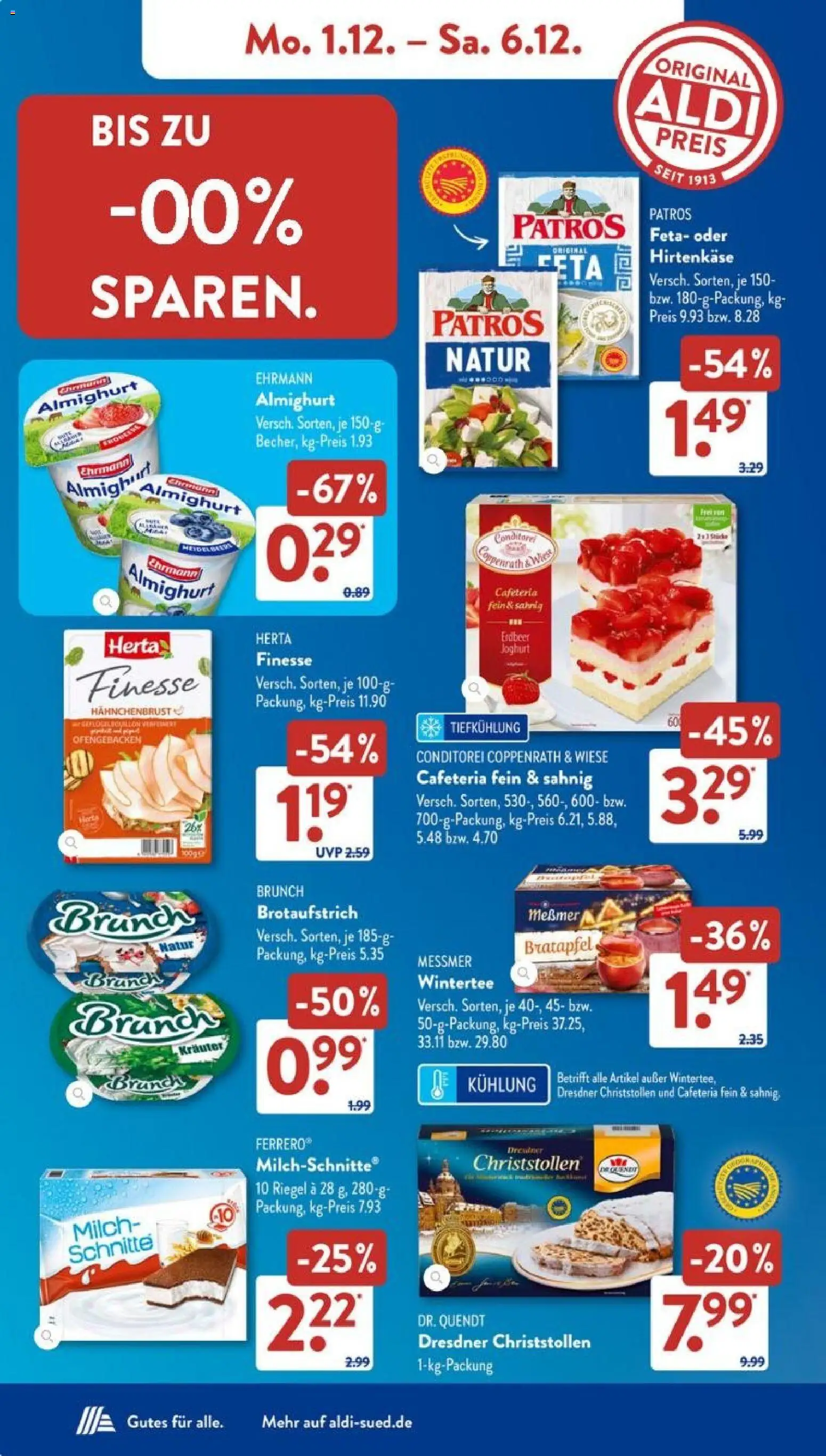Aldi Süd Prospekt 	 - Seite 6 - gültig ab 01.12.2025