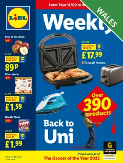 Lidl - Lidl Weekly Wales valid from 11/09/2025