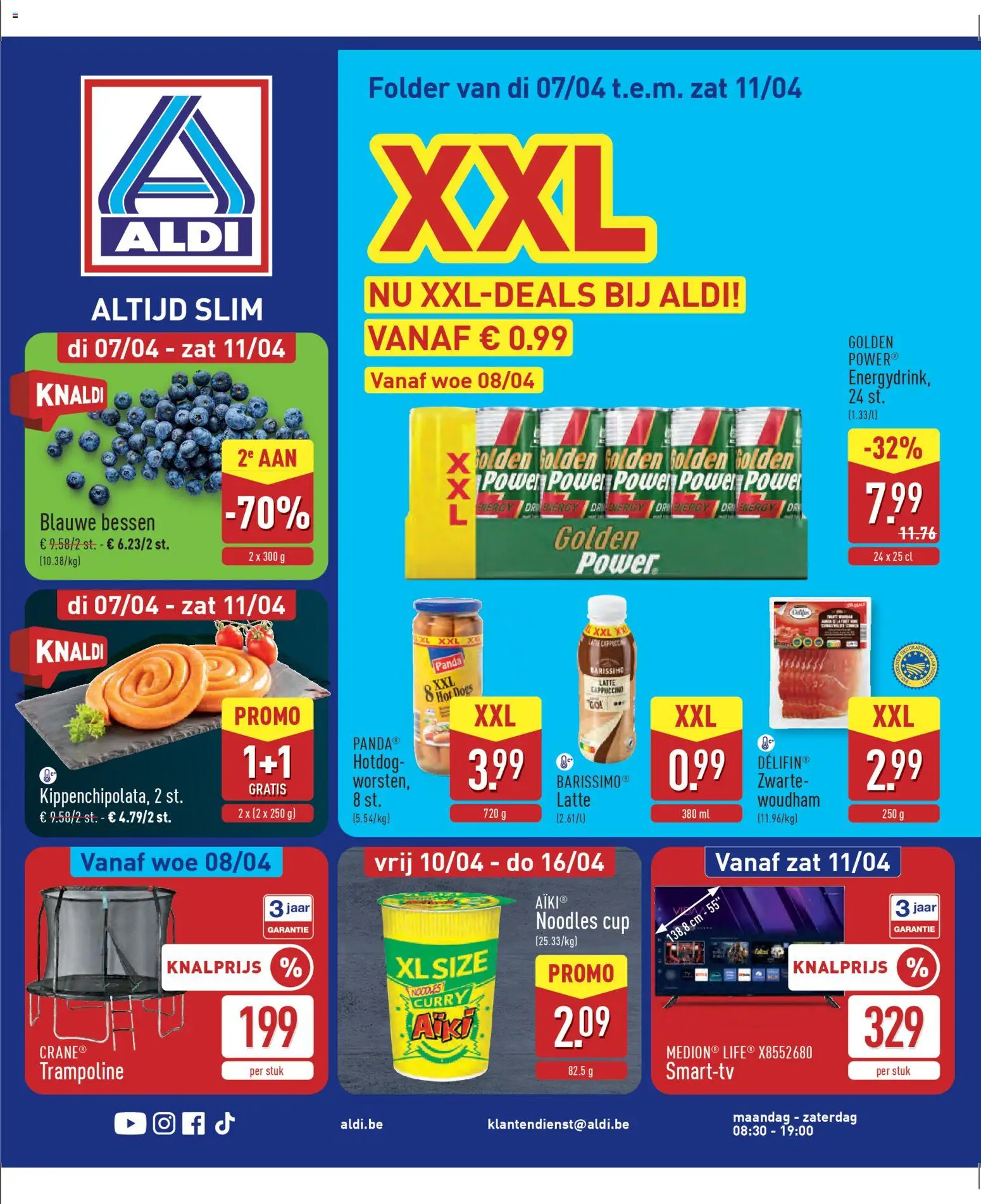 Aldi folder week 15 - pagina 1- geldig vanaf 07/04/2026