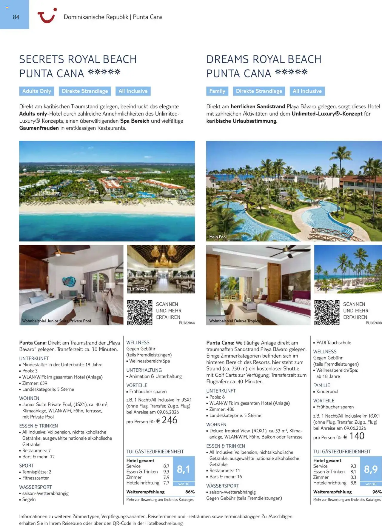 TUI Prospekt Mittelamerika & Karibik 2025/26	 - Seite 84 - gültig ab 01.11.2025