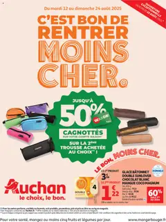 Auchan folder / publicité geldig vanaf 12/08/2025