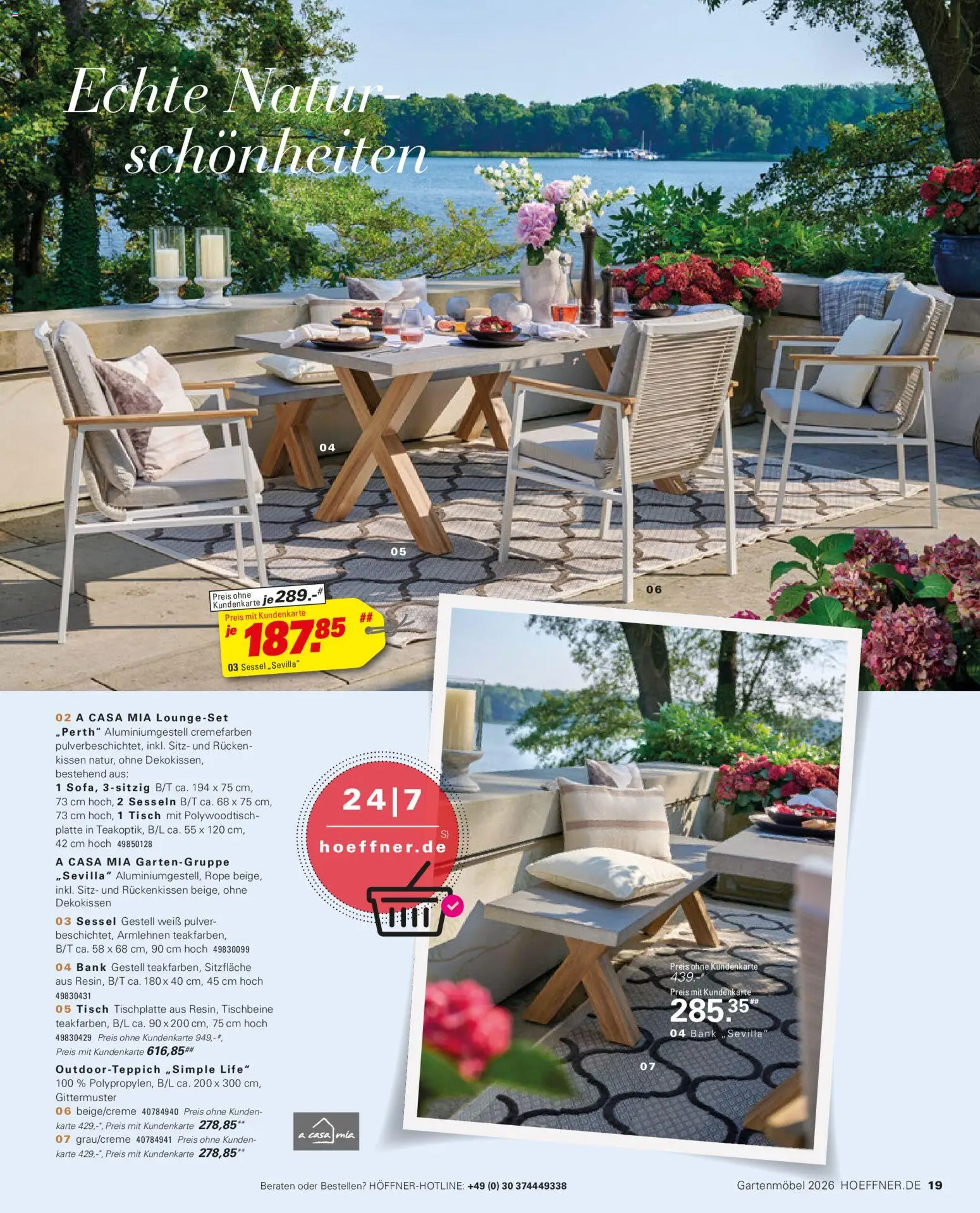 Höffner Prospekt Gartenmöbel - Seite 19 - gültig ab 27.03.2026