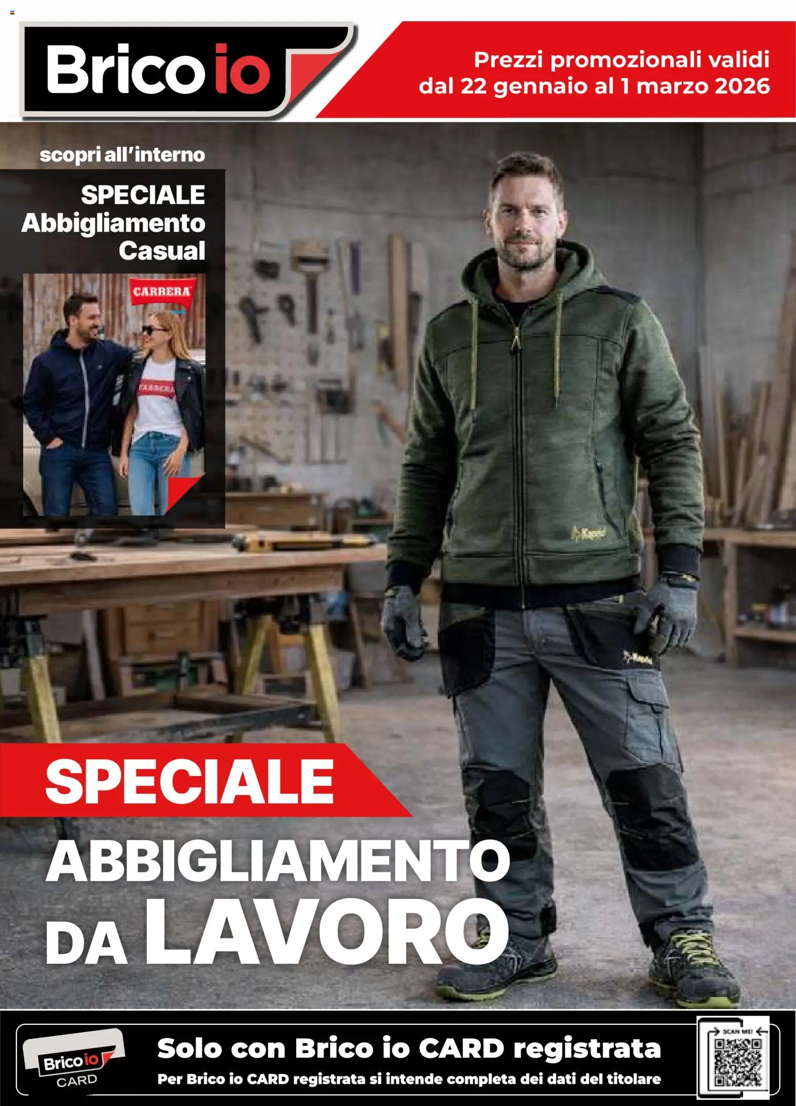 Volantino Brico io	 - pagina 1 - valido dal 22/01/2026