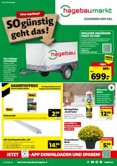 Vorschau Hagebau Flugblatt gültig ab 17.09.2025