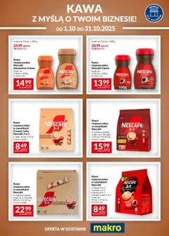 Podgląd Makro Gazetka - Kawa Nescafe ważny od 01.10.2025