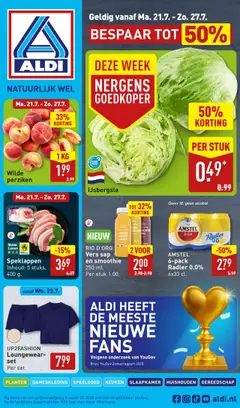 Aldi - Folder week 30 geldig vanaf 21-07-2025