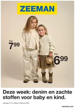 Zeeman folder geldig vanaf 07/02/2026