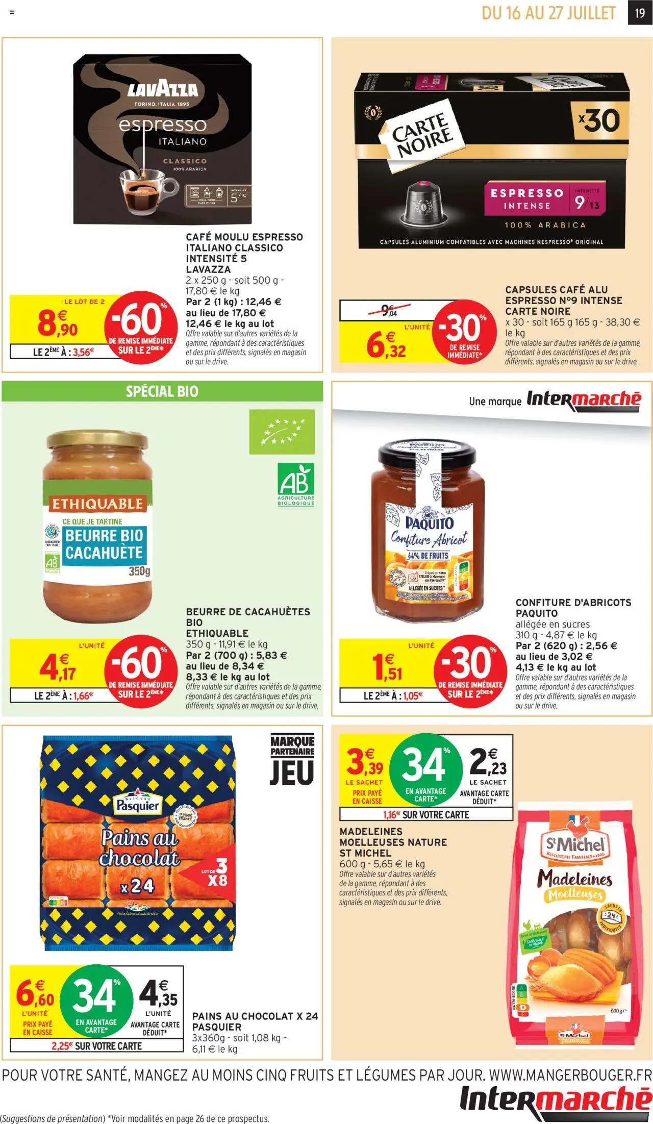 Intermarché 2+1 offert sur une sélection de produits - page 20 - valable à partir du 16/07/2025