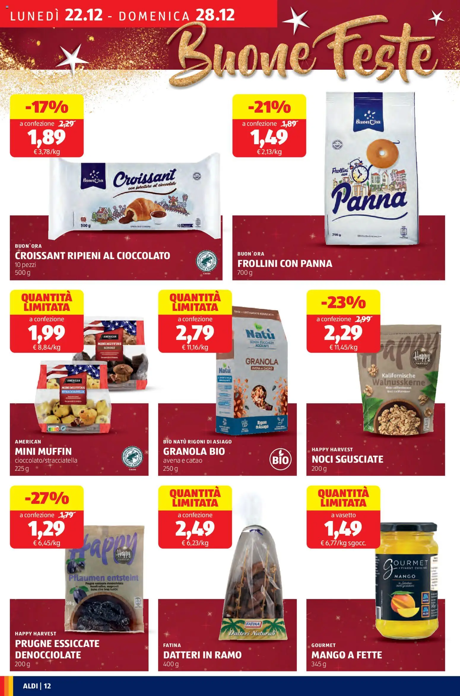 Volantino Aldi	 - pagina 12 - valido dal 22/12/2025