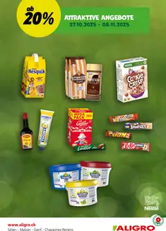 Vorschau Aligro Attraktive Angebote Chavannes, Matran, Genf, Sitten gültig ab 27.10.2025