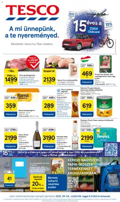 Előnézet Tesco Szupermarket - Akciós újság  érvényes 2025.09.04.-tól