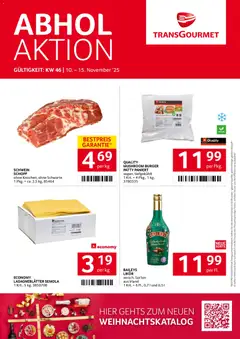 Vorschau Transgourmet Flugblatt gültig ab 10.11.2025