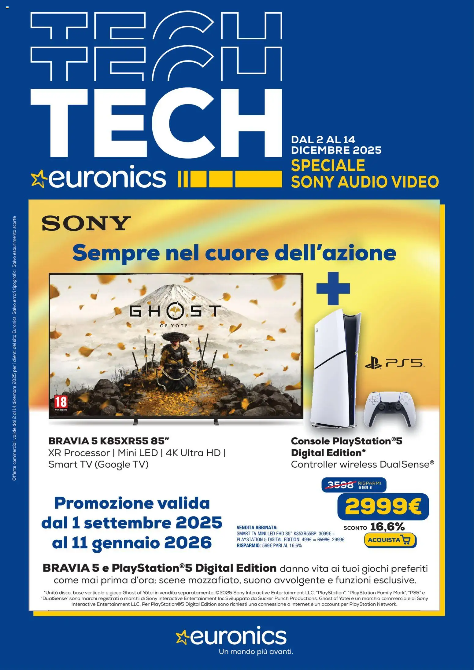Euronics Sony catalogo - pagina 1 - valido dal 02/12/2025