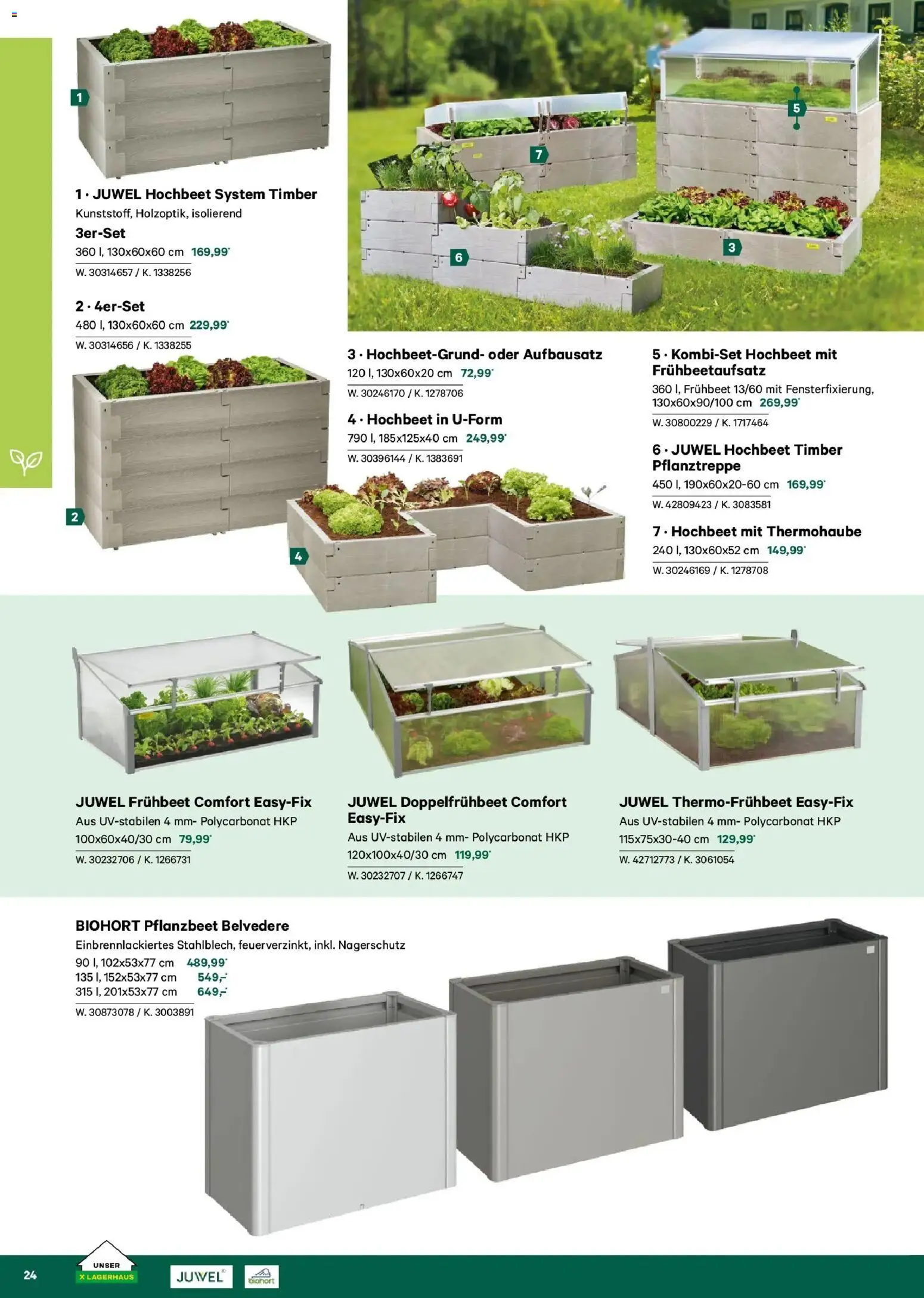 Lagerhaus Garten & Freizeit Katalog 2026 - Wien, Innsbruck - page 24- valid from 01.03.2026