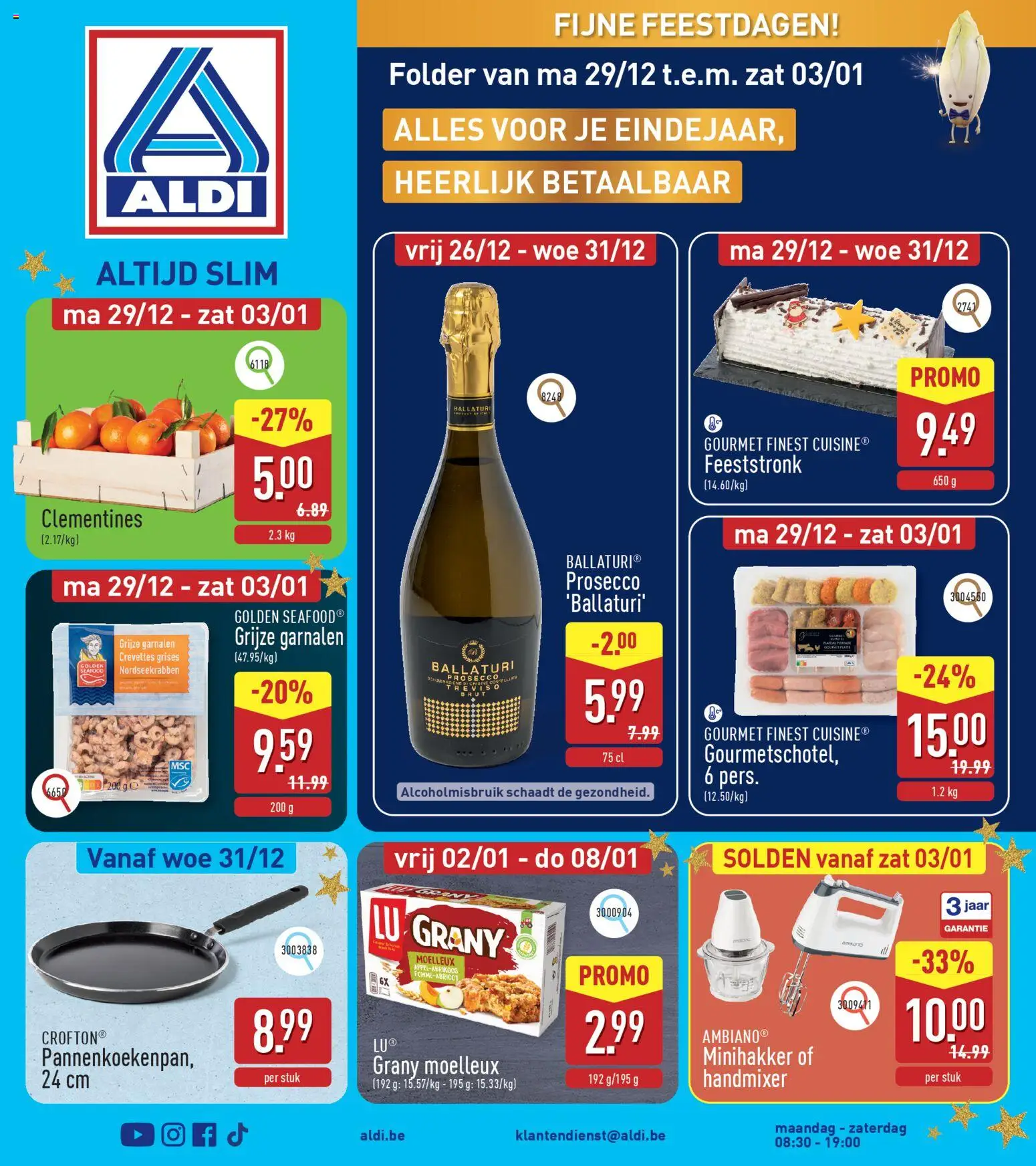 Aldi folder week 52 - pagina 1- geldig vanaf 29/12/2025