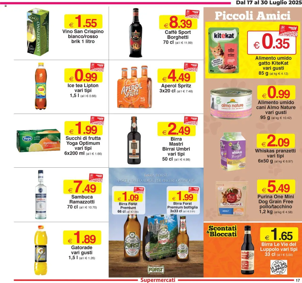 Volantino Sì con Te	 - pagina 17 - valido dal 17/07/2025