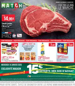 Aperçu Match Supermarché -C'est tous les jours le marché valable à partir du 13/01/2026