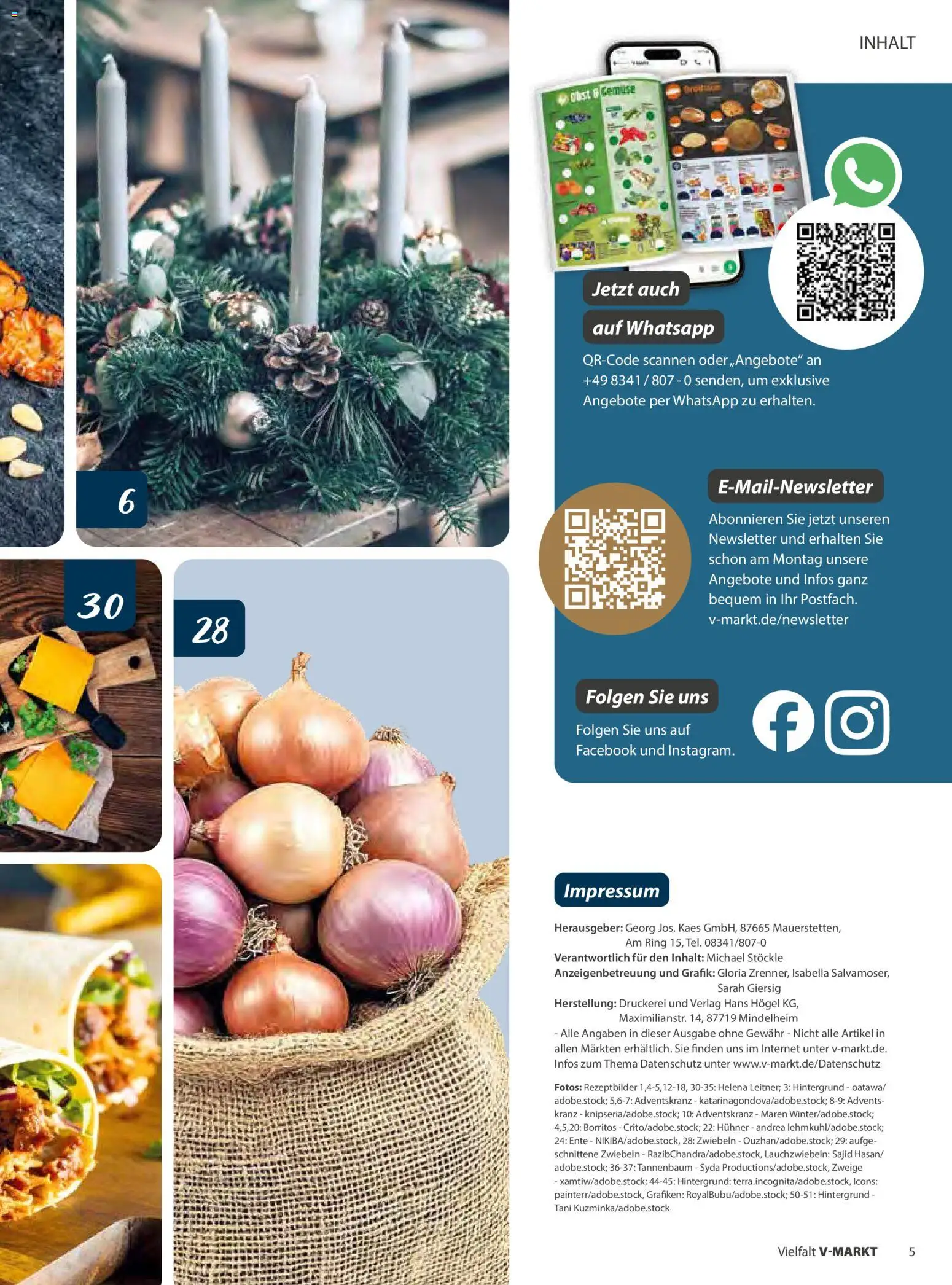 V-Markt - Vielfalt November / Dezember 2025 - Seite 5 - gültig ab 01.11.2025