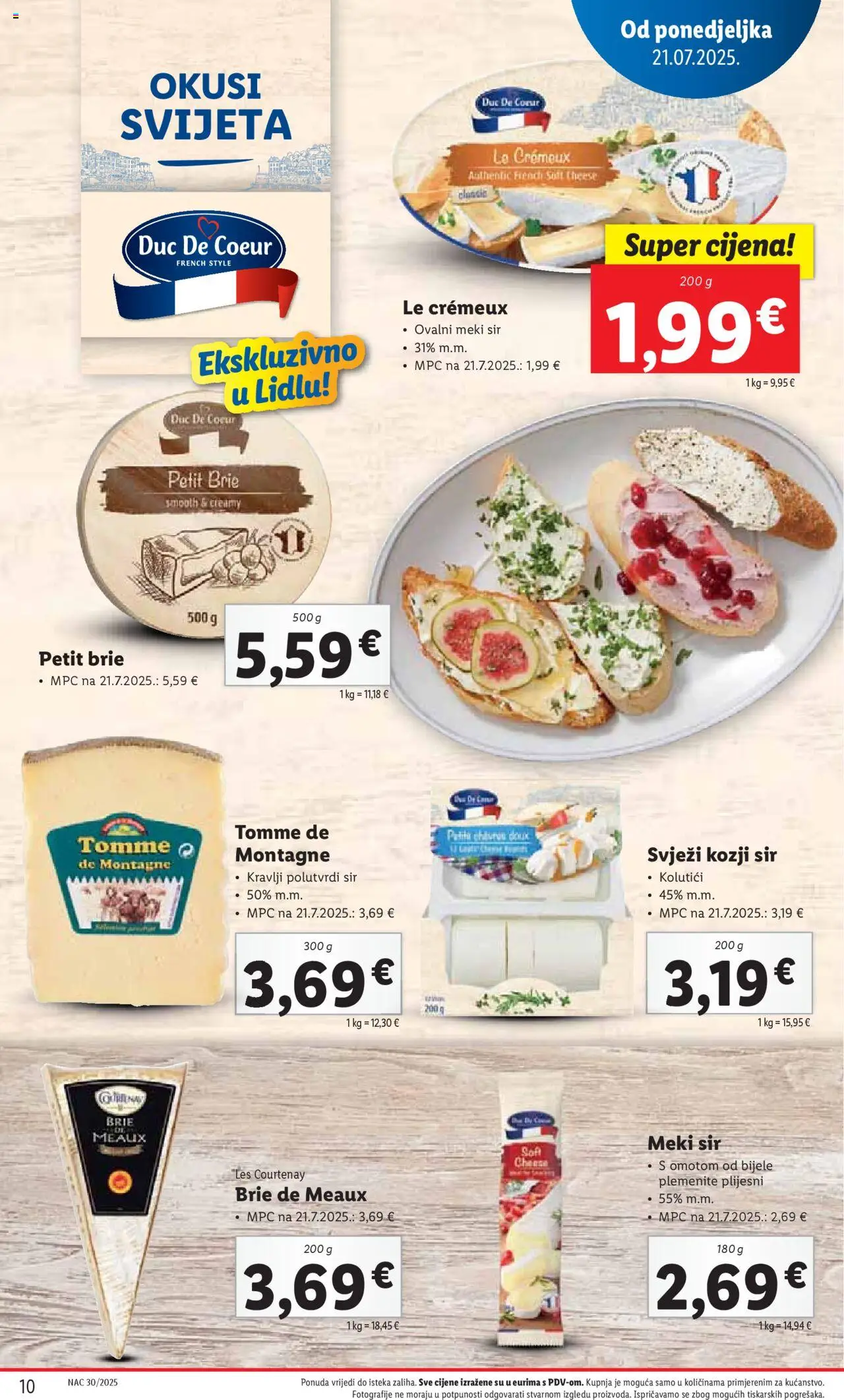 Katalog Lidl - stranica 10- važeći od 21.07.2025