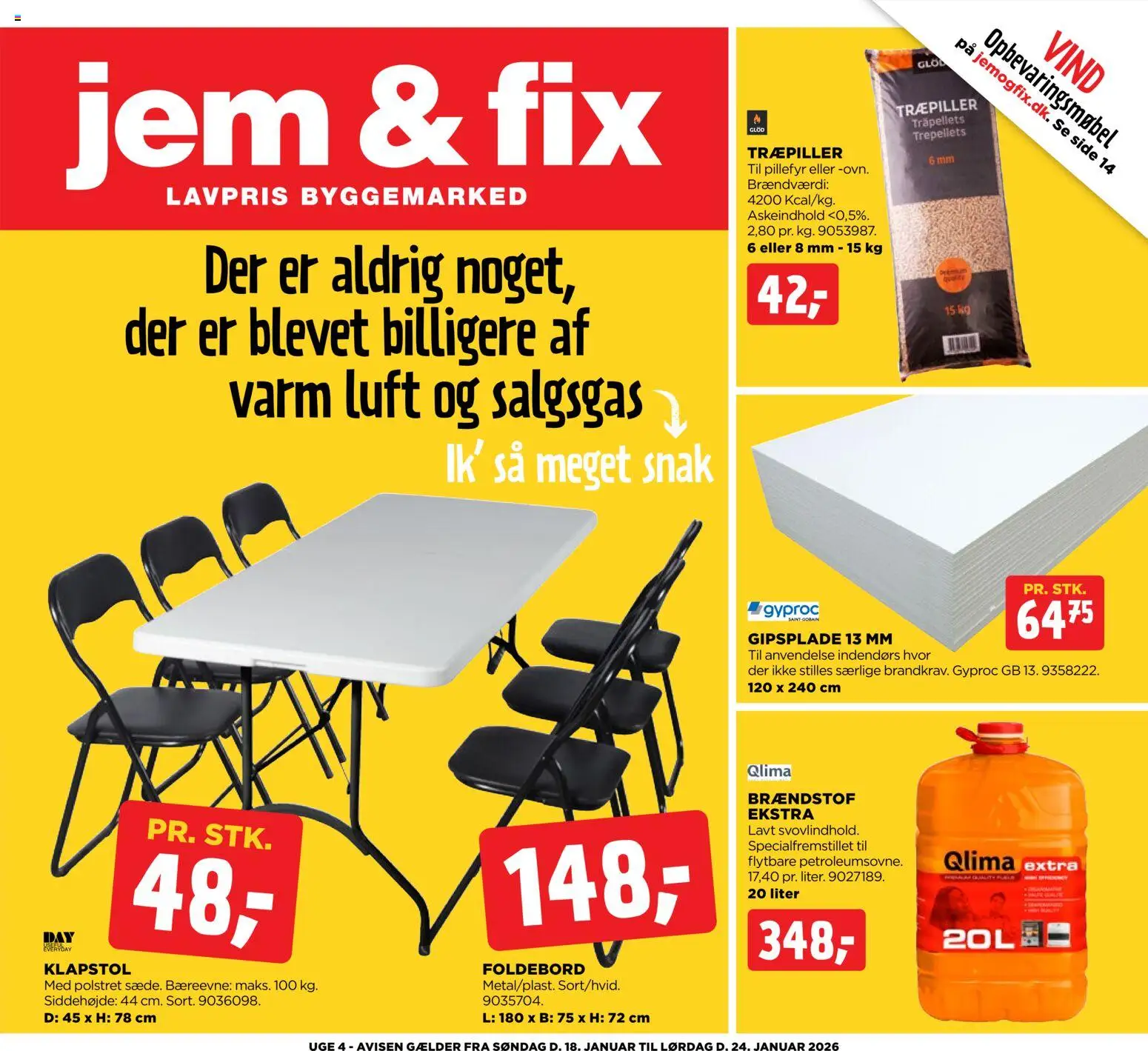 Jem & fix - Tilbudsavis - side 1- gyldig fra 18/01/2026