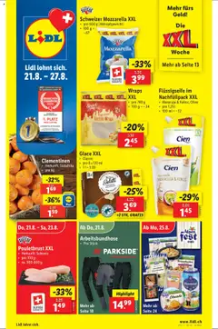 Vorschau Lidl Aktionen gültig ab 21.08.2025