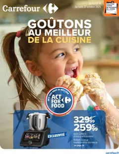 Aperçu Carrefour Goûtons au meilleur de la cuisine valable à partir du 14/10/2025